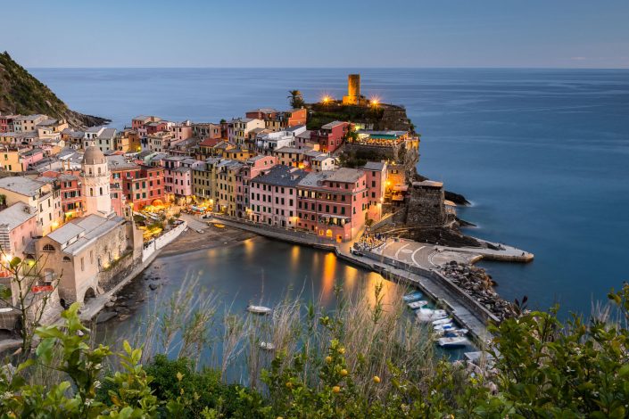 Vernazza bei Nacht, Cinque Terre