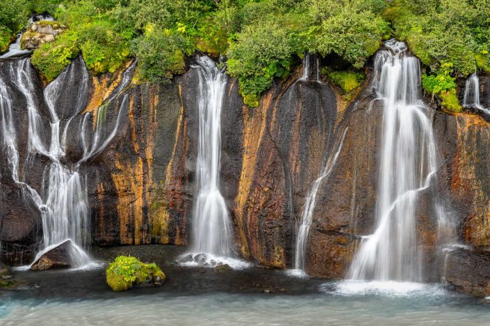 Hraunfossar, Island