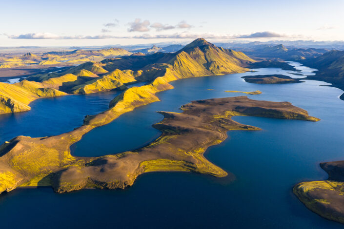 See Langisjor im isländischen Hochland, Vatnajökull Nationalpark