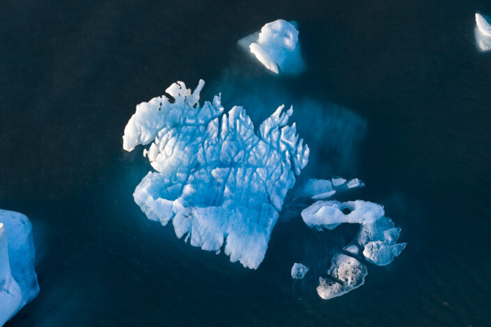 Eisberg in der Gletscherlagune Jökulsarlon