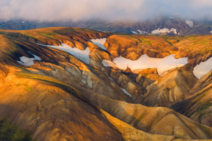 Rhyolith-Berge in Landmannalaugar