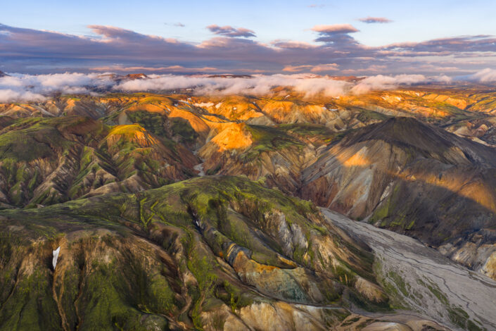 Rhyolith-Berge in Landmannalaugar