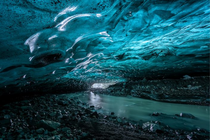 Eishöhle, Island