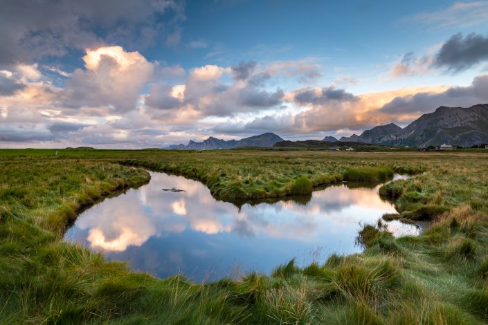 Fredvang, Landschaft, Lofoten, Norwegen