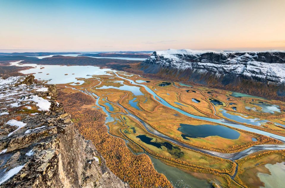 Sarek Nationalpark - Wildnis in bunten Herbstfarben