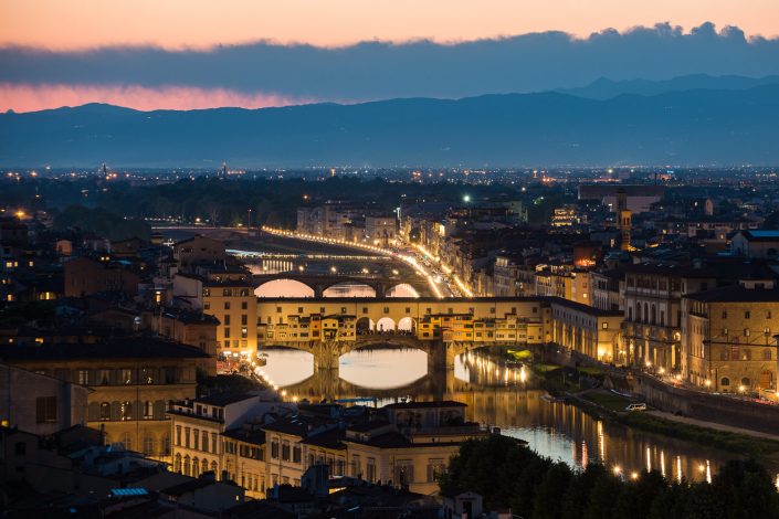 Brücke Ponte Vecchio, Florenz