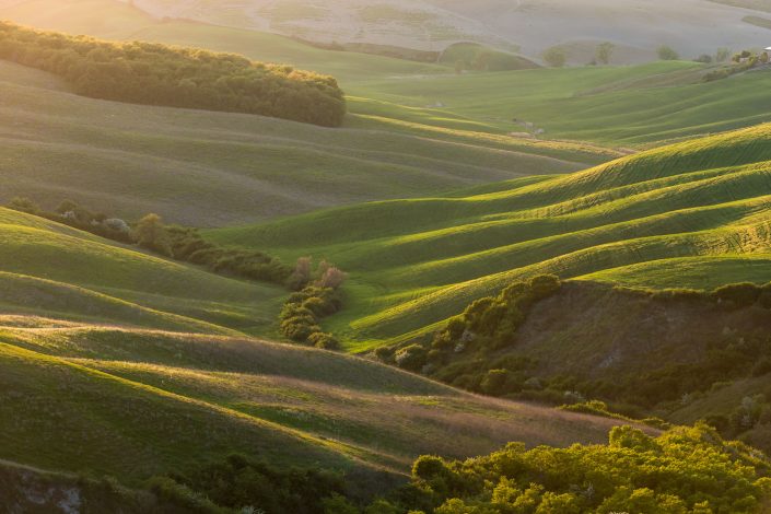 Hügelige Landschaft, Toskana