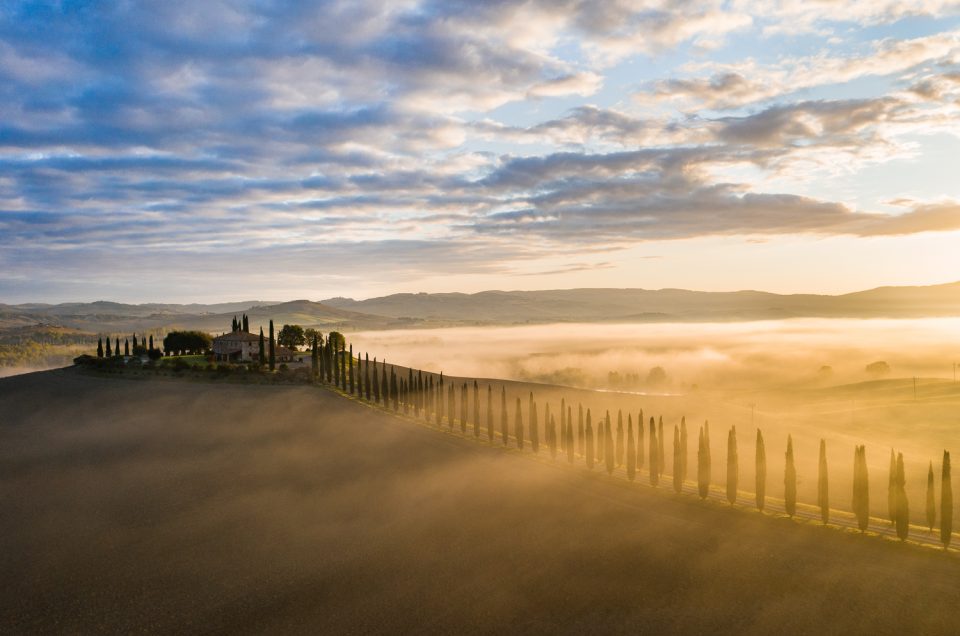 Landschaftsfotografie in der herbstlichen Toskana