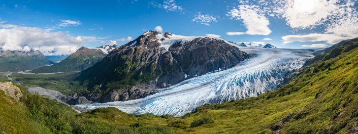 Exit Glacier, Kenai Fjords Nationalpark, Alaska