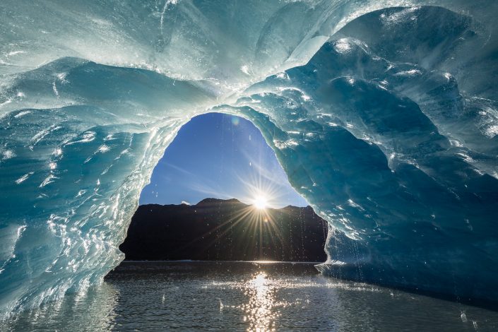 Eishöhle Spencer Glacier, Alaska