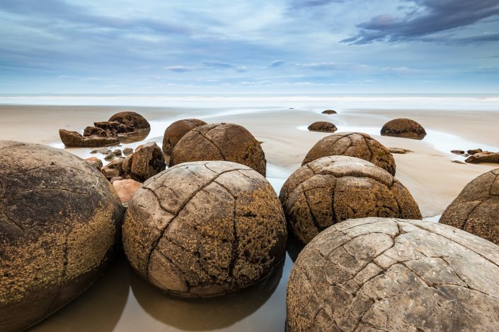 Moeraki Boulders, Neuseeland