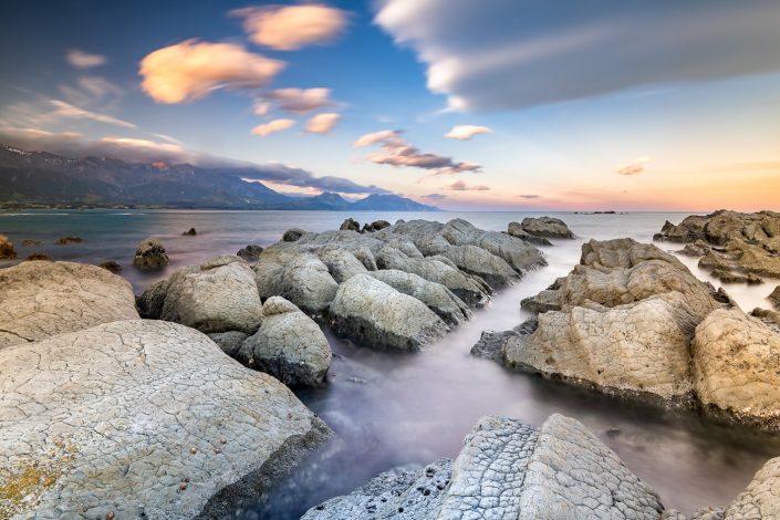 Küste bei Kaikoura, Neuseeland