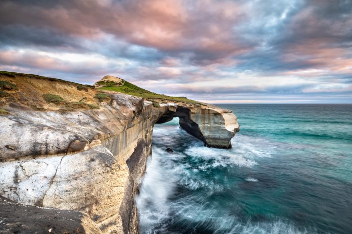 Tunnel Beach, Dunedin, Otago Peninsula