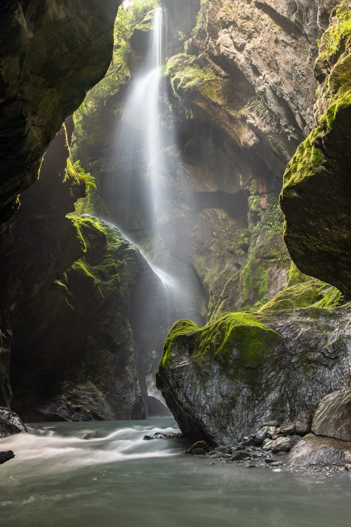 Schlucht beim Haast Pass