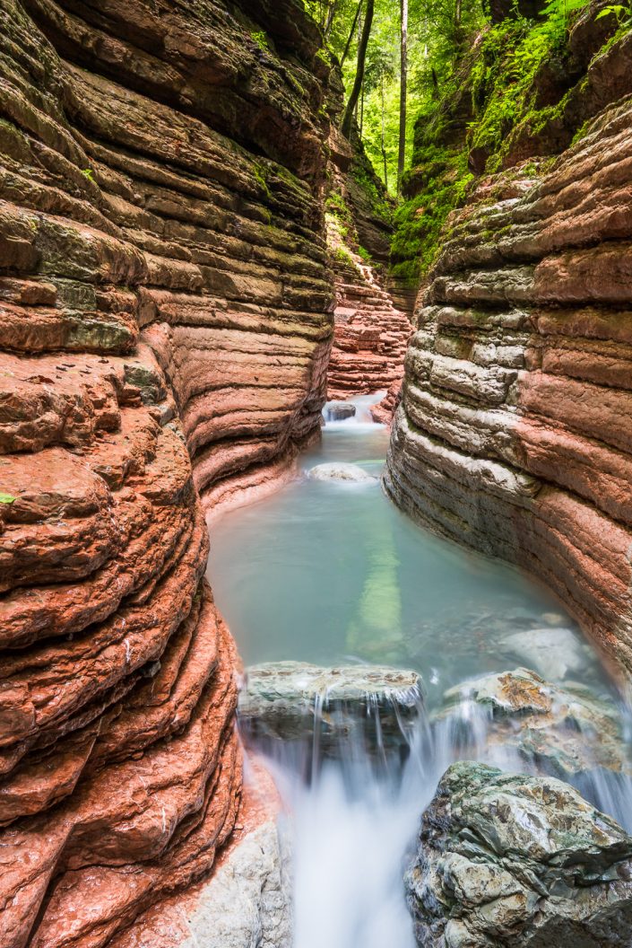 Landschaftsfotografie, Taugl, Roter Canyon, Salzburg