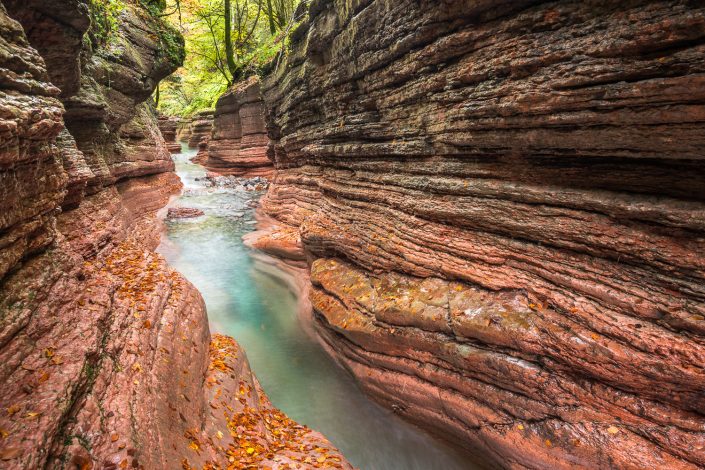 Landschaftsfoto, Taugl, Roter Canyon, Salzburg