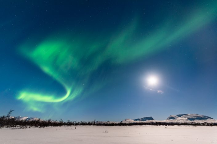 Nordlicht im Abisko Nationalpark