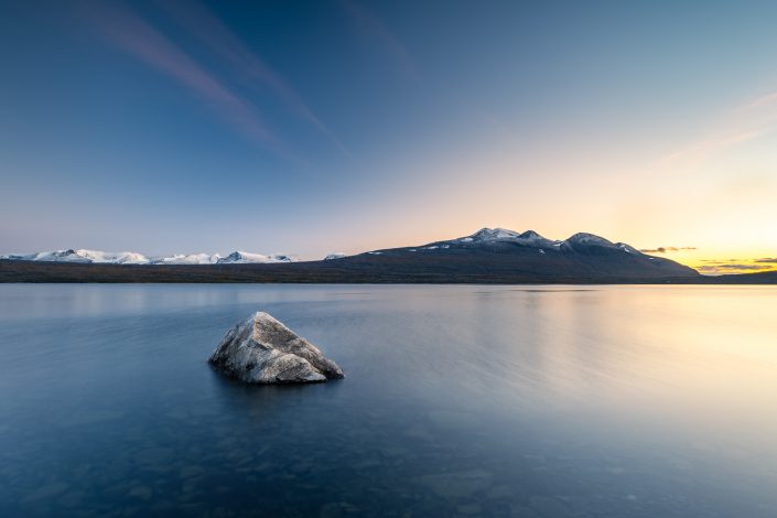 Berg Akka, Stora Sjöfallet Nationalpark, Schweden