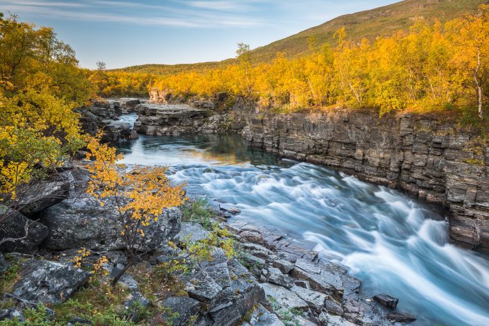 herbstlicher Abisko Canyon