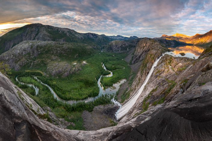 Landschaft Rago Nationalpark, Norwegen