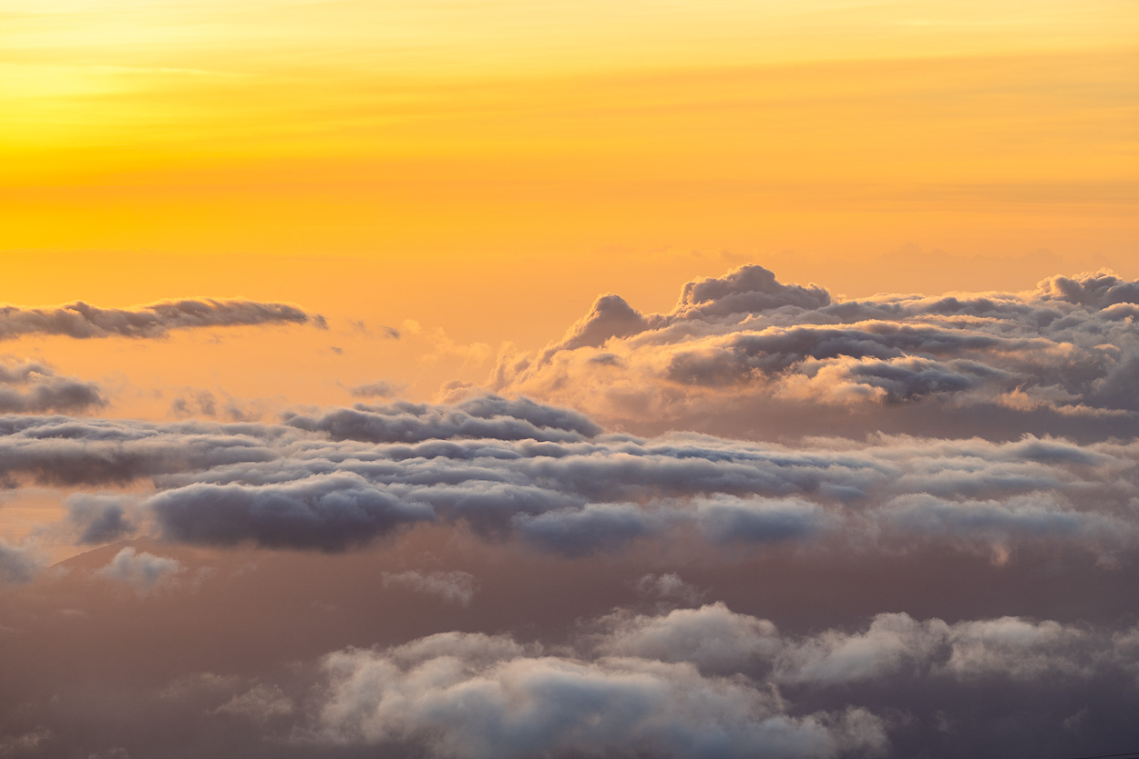 Sonnenaufgang im Haleakala Nationalpark
