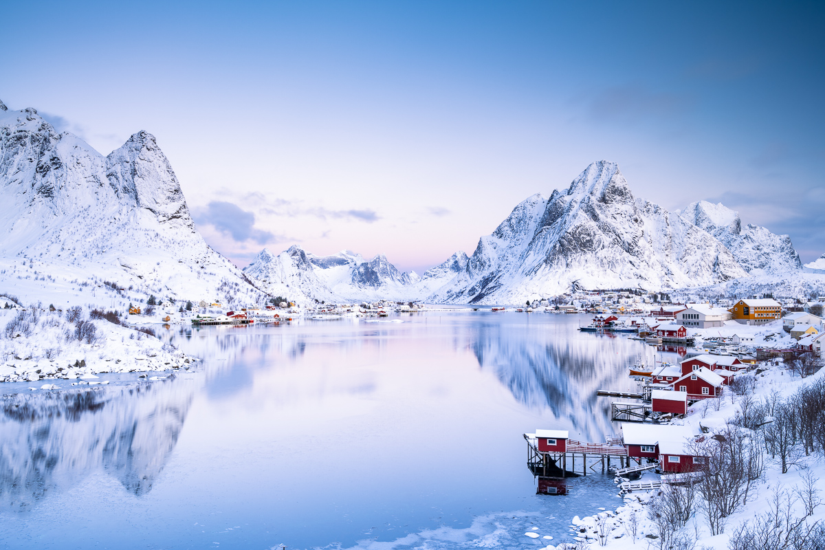 Lofoten im Winter, Reine
